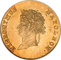 German States coin 10 Thaler - Jerome Napoleon (1811 - 1813) obverse obverse of 10 Thaler - Jerome Napoleon (1811 - 1813) coin with KM# 124 from German States. Inscription: HIERONYMUS NAPOLEON.