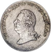German States coin 1 Conventionsthaler - Friedrich I (1810) obverse obverse of 1 Conventionsthaler - Friedrich I (1810) coin with KM# 515 from German States.