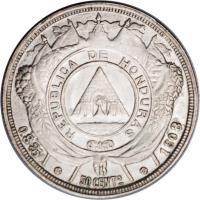 Honduras coin 50 Centavos (1908) obverse obverse of 50 Centavos (1908) coin with KM# 51a from Honduras.