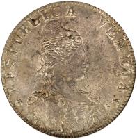 Italian States coin 1 Tallero - Francesco Loredan (1756) obverse obverse of 1 Tallero - Francesco Loredan (1756) coin with KM# 625 from Italian States.