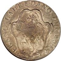 Italian States coin 1 Tallero - Francesco Loredan (1756) reverse reverse of 1 Tallero - Francesco Loredan (1756) coin with KM# 625 from Italian States.