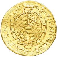 Liege coin 1 Ducat - Maximilien-Henri (1651 - 1661) obverse obverse of 1 Ducat - Maximilien-Henri (1651 - 1661) coin with KM# 74 from Liege. Inscription: M AX · HEN · ELEC · COL · EPS · LEQ · BA@D