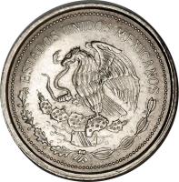 obverse of 1 Peso (1986) coin with KM# Pn235 from Mexico. Inscription: ESTADOS UNIDOS MEXICANOS