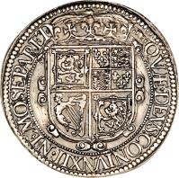 Scotland coin 30 Shillings - Charles I (1625 - 1649) reverse reverse of 30 Shillings - Charles I (1625 - 1649) coin with SP# 5557 from Scotland. Inscription: QVAE. DEVS : CONIVNXIT: NEMO. SEPARET
