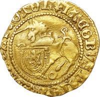 Scotland coin 1/2 Unicorn - James IV (1488 - 1513) obverse obverse of 1/2 Unicorn - James IV (1488 - 1513) coin with SP# 5320 from Scotland.