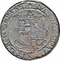 Scotland coin 30 Shillings - James VI (1567 - 1625) reverse reverse of 30 Shillings - James VI (1567 - 1625) coin with SP# 5503 from Scotland.