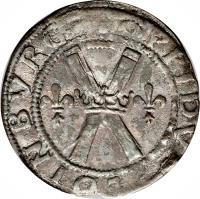 Scotland coin 1 Bawbee - James V (1538 - 1542) reverse reverse of 1 Bawbee - James V (1538 - 1542) coin with SP# 5384 from Scotland. Inscription: + OPPIDVM EDINBURGI
