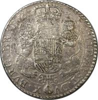 Spanish Netherlands coin 2 Ducaton - Felipe IV (1623 - 1636) reverse reverse of 2 Ducaton - Felipe IV (1623 - 1636) coin with KM# 57 from Spanish Netherlands.
