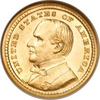 United States coin 1 Dollar - William McKinley (1903) obverse obverse of 1 Dollar - William McKinley (1903) coin with KM# 120 from United States. Inscription: UNITED STATES OF AMERICA