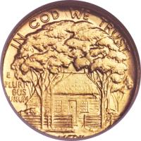 United States coin 1 Dollar - Ulysses S. Grant (1922) reverse reverse of 1 Dollar - Ulysses S. Grant (1922) coin with KM# 152 from United States. Inscription: IN GOD WE TRUST E PLURI- BUS UNUM