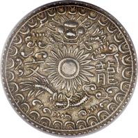 Vietnam coin 5 Tien - Minh Mạng (1820 - 1841) reverse reverse of 5 Tien - Minh Mạng (1820 - 1841) coin with KM# 188 from Vietnam.