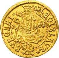 Hungary coin 1 Forint - Wladislas II (1498 - 1507) obverse obverse of 1 Forint - Wladislas II (1498 - 1507) coin with EH# 612 from Hungary.