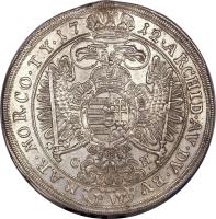 Hungary coin 1 Thaler - Karl VI (1712 - 1715) reverse reverse of 1 Thaler - Karl VI (1712 - 1715) coin with KM# 289 from Hungary.