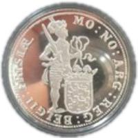 reverse of 1 Ducat - Beatrix - Friesland - Silver Bullion (1998) coin with KM# 226 from Netherlands. Inscription: MO : NO : ARG : REG : BELGII : FRISIAE