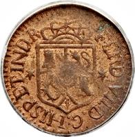 obverse of 1 Octavo - Fernando VII (1820 - 1830) coin with KM# 8 from Philippines.