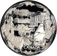 Canada coin 250 Dollars - Elizabeth II - Towards Confederation (2008) reverse reverse of 250 Dollars - Elizabeth II - Towards Confederation (2008) coin with KM# 833 from Canada. Inscription: CANADA