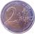 reverse of 2 Euro - Treaty of Rome (2007) coin with KM# 259 from Germany. Inscription: 2 EURO LL