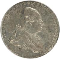 Liechtenstein coin 20 Kreuzer - Franz Joseph I (1778) obverse obverse of 20 Kreuzer - Franz Joseph I (1778) coin with C# 4 from Liechtenstein. Inscription: FRANCIOS · D · G · S · R · I · PR · & · GUB · DOM · DE LIECHTENSTEIN · F · Wˣ