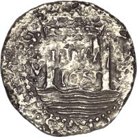 obverse of 4 Reales - Felipe IV (1659 - 1660) coin with KM# 17 from Peru.