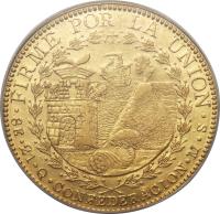 reverse of 8 Escudos - South Peru, confederation (1837 - 1838) coin with KM# 171 from Peru.