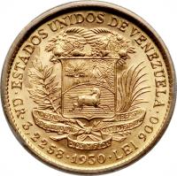 Venezuela coin 10 Bolivares - Centenary of the Death of the Liberator (1930) reverse reverse of 10 Bolivares - Centenary of the Death of the Liberator (1930) coin with Y# 31 from Venezuela.