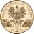 obverse of 2 Złote - Animals of the World: Eagle Owl (Bubo bubo) (2005) coin with Y# 520 from Poland. Inscription: RZECZPOSPOLITA POLSKA 2005 ZŁ 2 ZŁ