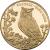 reverse of 2 Złote - Animals of the World: Eagle Owl (Bubo bubo) (2005) coin with Y# 520 from Poland. Inscription: PUCHACZ Bubo bubo