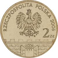 Poland coin 2 Złote - Chełmno (2006) obverse obverse of 2 Złote - Chełmno (2006) coin with Y# 545 from Poland. Inscription: RZECSPOSPOLITA POLSKA 2006 2 zł