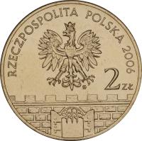 Poland coin 2 Złote - Elbląg (2006) obverse obverse of 2 Złote - Elbląg (2006) coin with Y# 546 from Poland. Inscription: RZECZPOSPOLITA POLSKA 2006 2zł