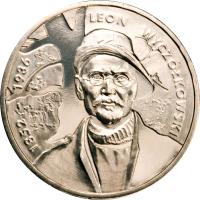 reverse of 2 Złote - Polish Painters of the Turn of 19th & 20th Centuries: Leon Wyczółkowski (1852-1936) (2007) coin with Y# 626 from Poland. Inscription: LEON WYCZOŁKOWSKI