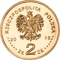 Poland coin 2 Złote - Chevau-Légers of the Imperial Guard of Napoleon I (2010) obverse obverse of 2 Złote - Chevau-Légers of the Imperial Guard of Napoleon I (2010) coin with Y# 718 from Poland. Inscription: RZECZPOSPOLITA POLSKA 2010 ZŁ 2 ZŁ