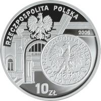 Poland coin 10 Złotych - History of the Polish Zloty: 10 zloty of 1932 issue (2006) obverse obverse of 10 Złotych - History of the Polish Zloty: 10 zloty of 1932 issue (2006) coin with Y# 599 from Poland. Inscription: RZECZPOSPOLITA POLSKA