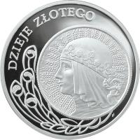 reverse of 10 Złotych - History of the Polish Zloty: 10 zloty of 1932 issue (2006) coin with Y# 599 from Poland. Inscription: DZIEJE ZłoteGO