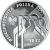 obverse of 10 Złotych - Siberian Exiles (2008) coin with Y# 639 from Poland. Inscription: 10 ZŁ RZECZPOSPOLITA POLSKA 2008