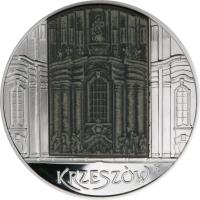 reverse of 20 Złotych - Historical monuments of the Republic of Poland - Krzeszów (2010) coin with Y# 745 from Poland.