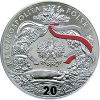 obverse of 20 Złotych - The Polish Calendar of Traditional Customs and Rituals: Harvest Festival (2004) coin with Y# 508 from Poland.