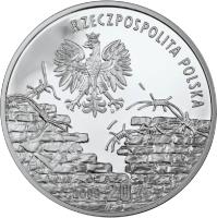Poland coin 20 Złotych - Poles Who Saved the Jews: Irena Sendlerowa, Zofia Kossak-Szczucka and Sister Matylda Getter (2009) obverse obverse of 20 Złotych - Poles Who Saved the Jews: Irena Sendlerowa, Zofia Kossak-Szczucka and Sister Matylda Getter (2009) coin with Y# 704 from Poland.
