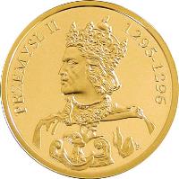 Poland coin 100 Złotych - Polish Kings and Princes: Przemysł II (1295-1296) (2004) reverse reverse of 100 Złotych - Polish Kings and Princes: Przemysł II (1295-1296) (2004) coin with Y# 494 from Poland.