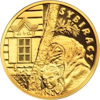 Poland coin 100 Złotych - Siberian Exiles (2008) reverse reverse of 100 Złotych - Siberian Exiles (2008) coin with Y# 640 from Poland. Inscription: SYBIRACY