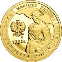 Poland coin 100 Złotych - 100th Anniversary of the Establishment of the Voluntary Tatra Mountains Rescue Service (2009) obverse obverse of 100 Złotych - 100th Anniversary of the Establishment of the Voluntary Tatra Mountains Rescue Service (2009) coin with Y# 699 from Poland.