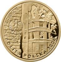 Poland coin 200 Złotych - 65th Anniversary of Warsaw Ghetto Uprising (2008) obverse obverse of 200 Złotych - 65th Anniversary of Warsaw Ghetto Uprising (2008) coin with Y# 664 from Poland.
