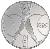 reverse of 1 Pound - Olympic Games Seoul (1988) coin with KM# 61 from Cyprus. Inscription: £1