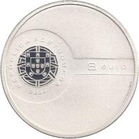 Portugal coin 8 Euro - The Spectacularity of Football: The Shot (2004) obverse obverse of 8 Euro - The Spectacularity of Football: The Shot (2004) coin with KM# 757a from Portugal. Inscription: REPUBLICA PORTUGUESA 2004 8 euro José Simão · INCM