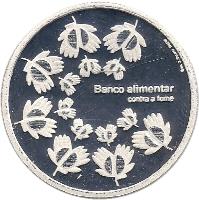 Portugal coin 1.5 Euro - Against Famine (2010) reverse reverse of 1.5 Euro - Against Famine (2010) coin with KM# 795a from Portugal. Inscription: Banco alimentar contra a fome J. DUARTE INCM