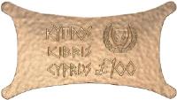 Cyprus coin 100 Pounds - Third Millenium (2000) obverse obverse of 100 Pounds - Third Millenium (2000) coin with KM# 74 from Cyprus. Inscription: ΚΥΠΡΟΣ KIBRIS CYPRUS £100