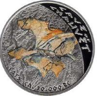 Niue coin 1 Dollar - Elizabeth II - Prehistoricic Art Cave Paintings: Cave of Chauvet (2011) reverse reverse of 1 Dollar - Elizabeth II - Prehistoricic Art Cave Paintings: Cave of Chauvet (2011) coin with KM# 435 from Niue. Inscription: Cave of Chauvet