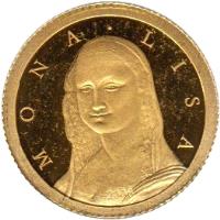 Congo - Democratic Republic coin 10 Francs - Mona Lisa (2006) reverse reverse of 10 Francs - Mona Lisa (2006) coin from Congo - Democratic Republic. Inscription: MONA LISA 2006