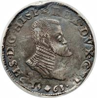 Spanish Netherlands coin 1 Écu - Felipe II (1563) obverse obverse of 1 Écu - Felipe II (1563) coin from Spanish Netherlands.