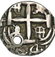 Bolivia coin 1 Real - Fernando VI (1751 - 1759) obverse obverse of 1 Real - Fernando VI (1751 - 1759) coin with KM# 37 from Bolivia.