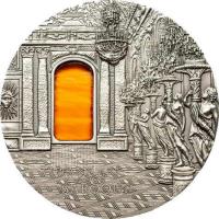 Palau coin 10 Dollars - Tiffany Art: Baroque (2009) reverse reverse of 10 Dollars - Tiffany Art: Baroque (2009) coin with KM# 219 from Palau. Inscription: TIFFANY ART 2009 BAROQUE